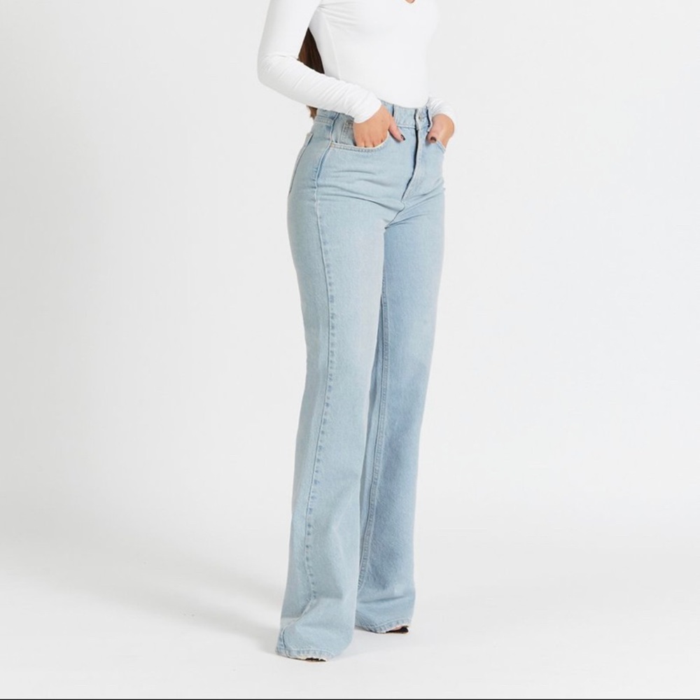 Because of Alice Wide Leg Jeans